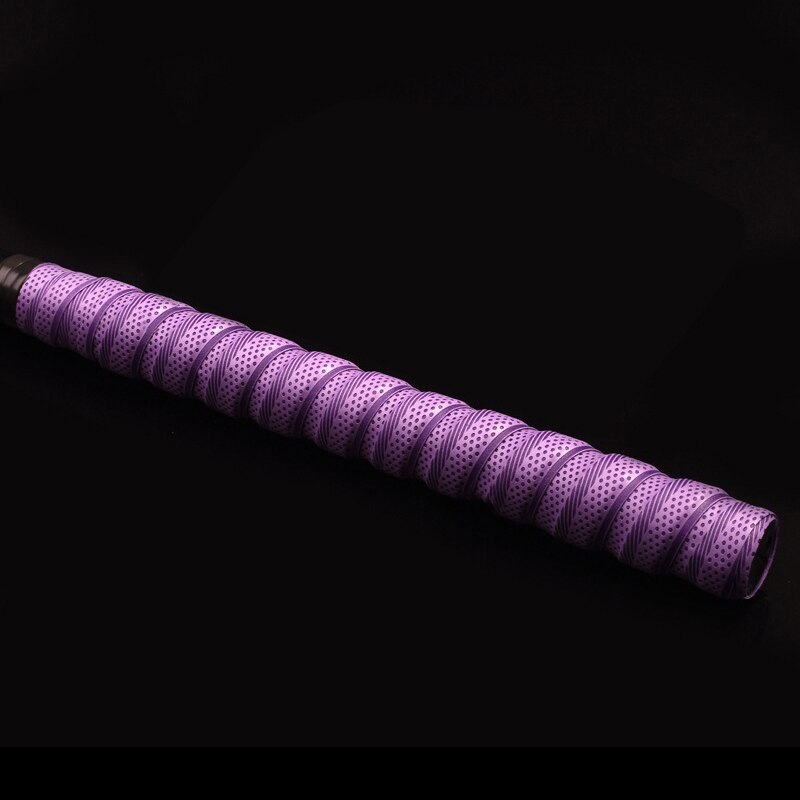 Vendita calda canna da pesca impugnatura avvolgimento cintura multiuso antiscivolo e assorbente sudore Badminton racchetta nastro NOV99: Viola