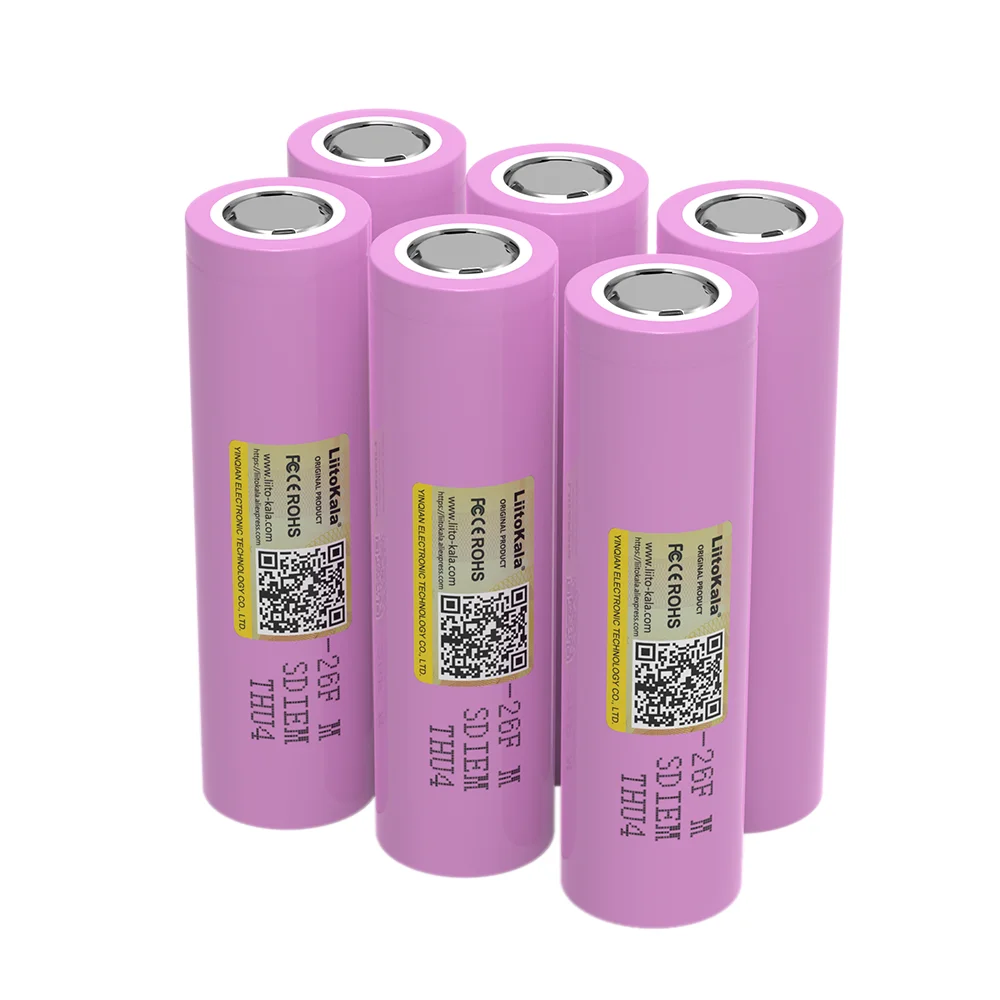 Liitokala 3.7V 2600Mah 18650 Batterij Icr18650 26fm Lithium Ion Batterij Power Bank Batterij Baterias Recargables