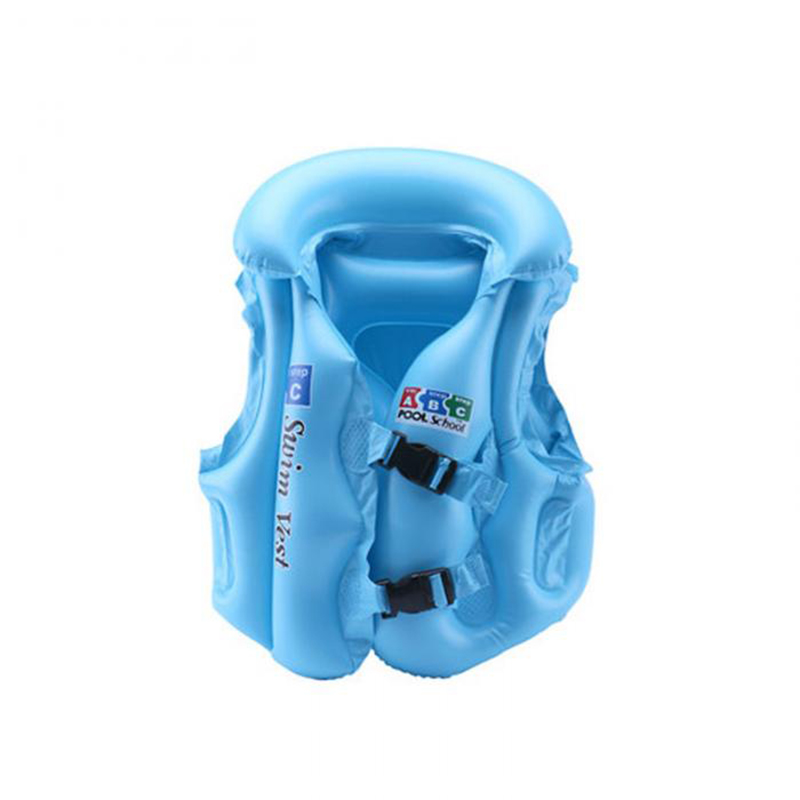 Profession PVC Adjustable Kids Inflatable Pool Float Life Vest Children