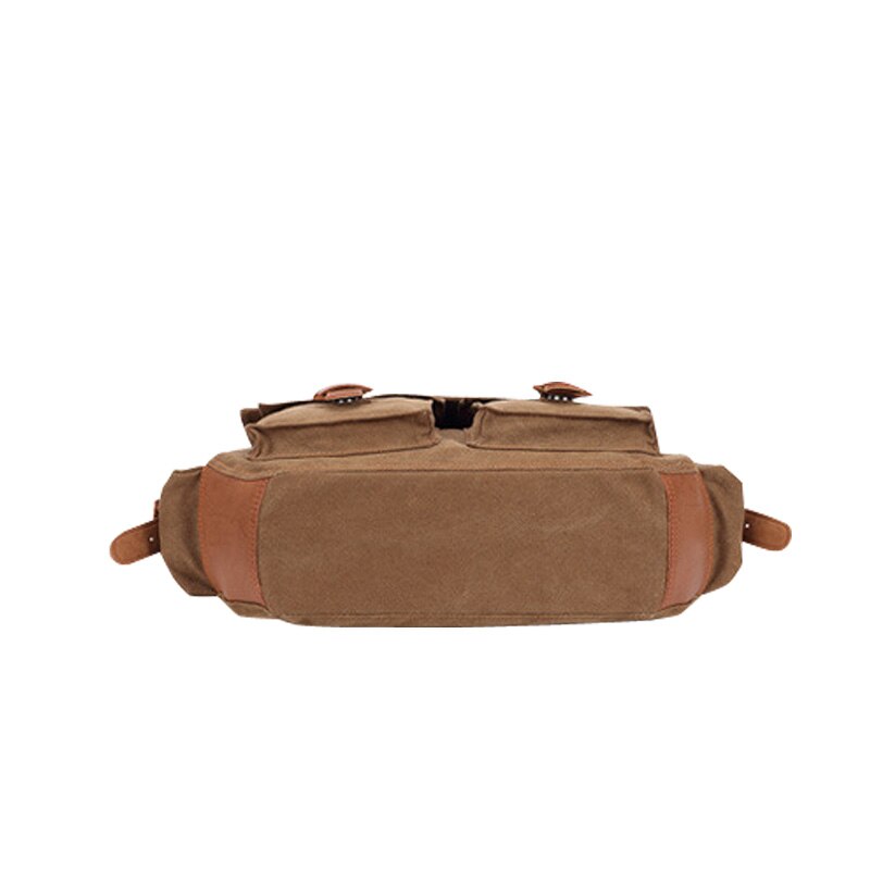 Kucko-Bolso de hombro clásico de lona para hombre, bandolera de mensajero, bolsa de pecho antiarañazos para deportes al aire libre, bolsa de viaje informal