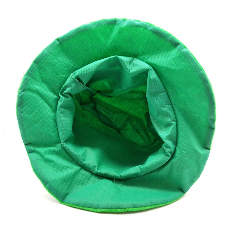 Saint patrick day irsk festival hat grøn leprechaun kasket top hat forsyninger til hjemme festival fest cosplay kostume rekvisitter