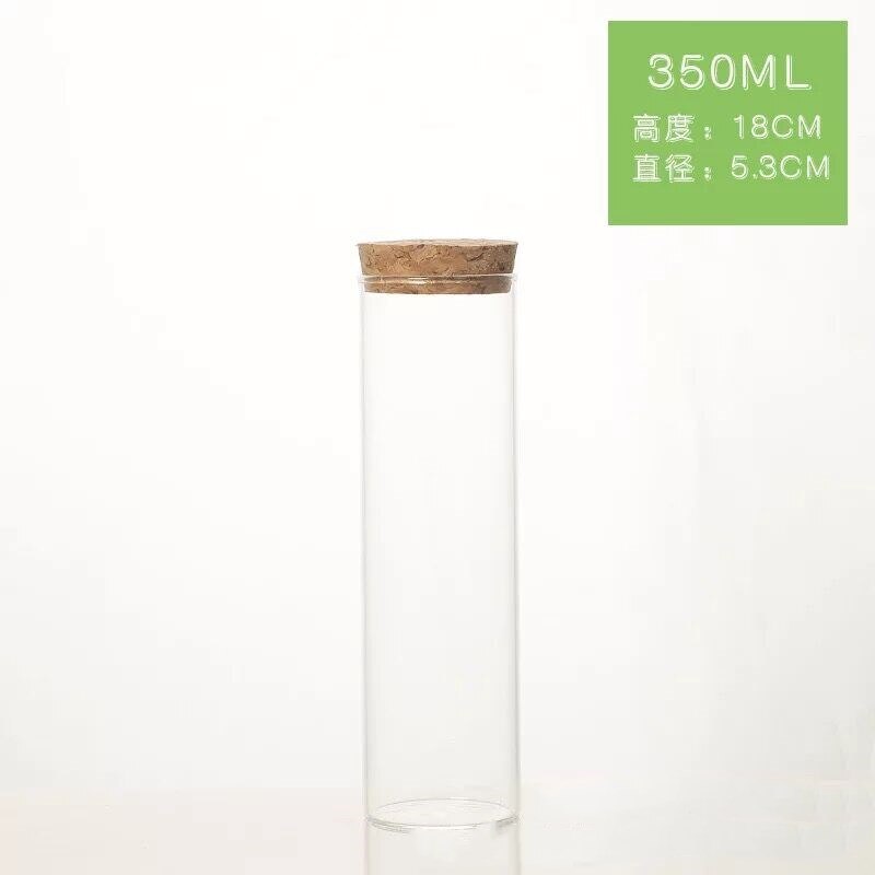 2 stücke Holz Deckel Glas Luftdichten Kanister Küche Lagerung Flaschen Gläser Lebensmittel Container Körner Tee Kaffee Bohnen Körner Candy Gläser: 53x180mm cork cap