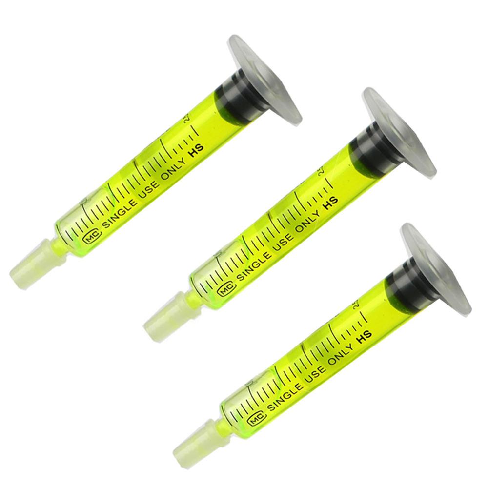 3pc fluorescensolja med fluorescerande läckagedetektering läckagetest uv färgämne för detektering av luftkonditionering bil a/c pipeline reparation: Default Title