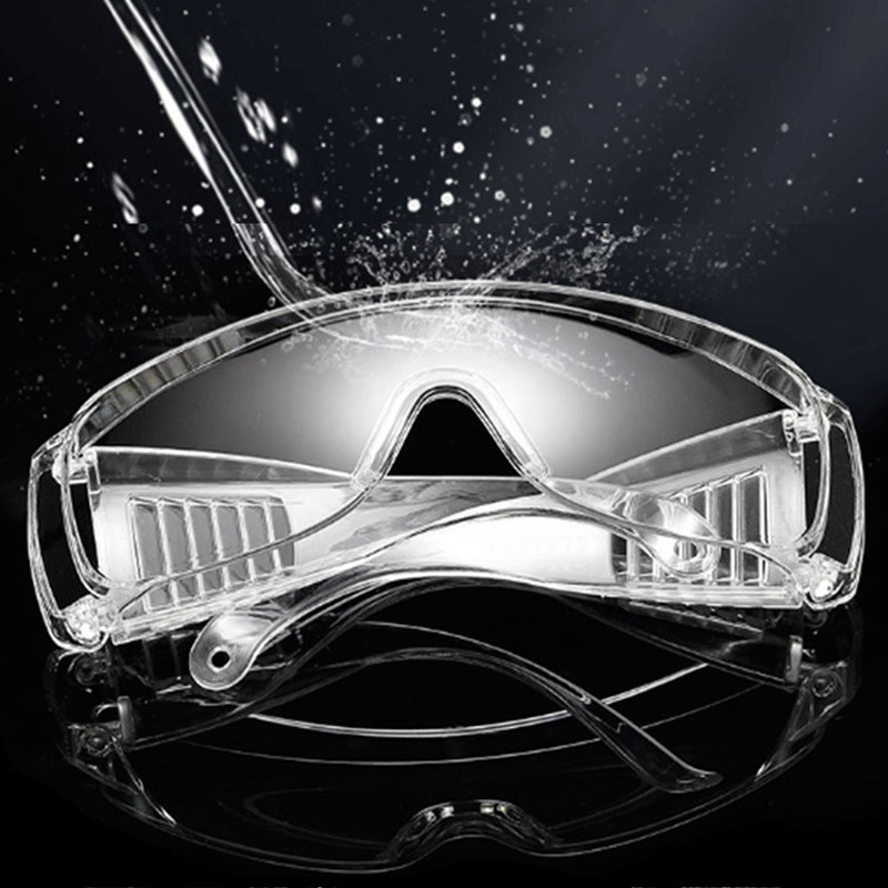 1Pc PC-Safety Glasses Eye Protection Anti-Dust&Shock Goggles Transparent Eyepiece Chemical Gafas Proteccion