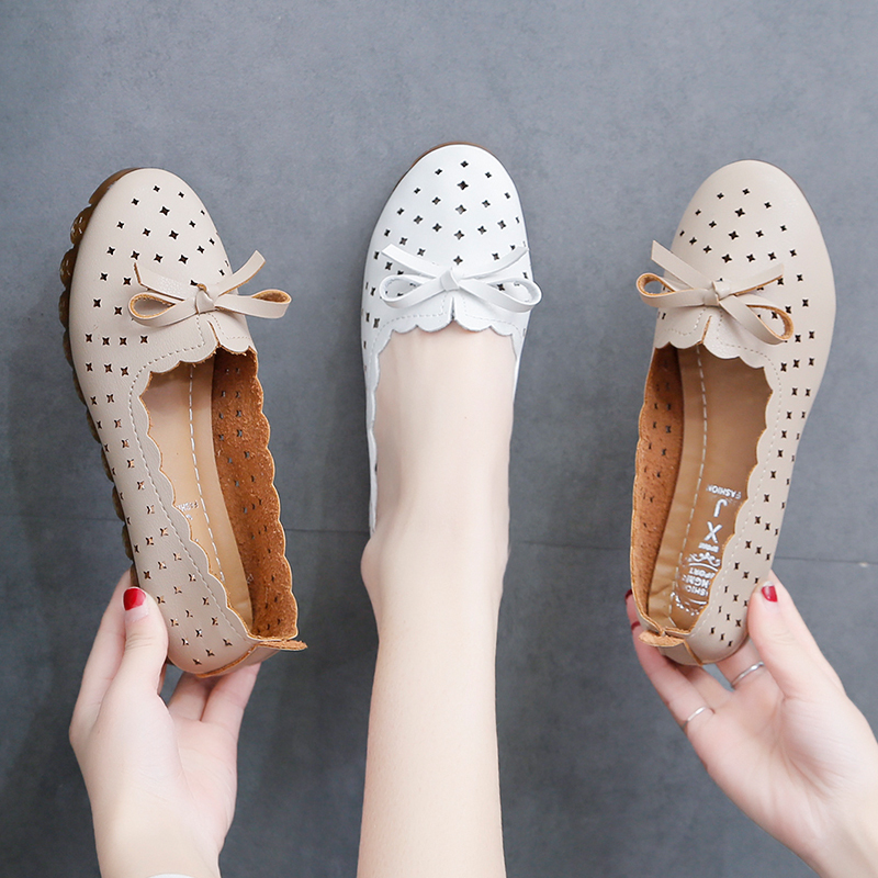 Scarpe basse da donna casual versatili ed eleganti in tinta unita, adatte a qualsiasi outfit