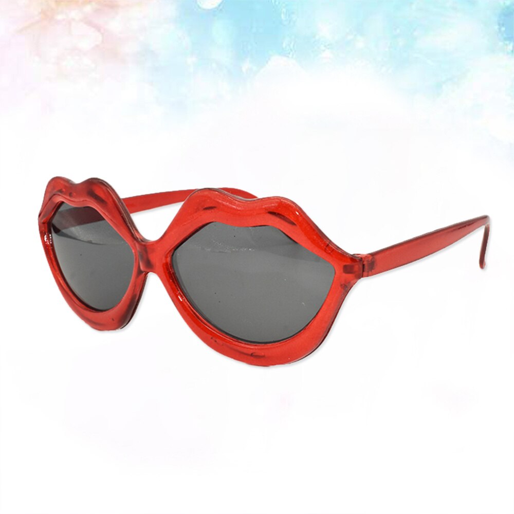 Sexy Rode Lip Sunglass Party Dancing Cool Zonnebril Persoonlijkheid Grappige Bril