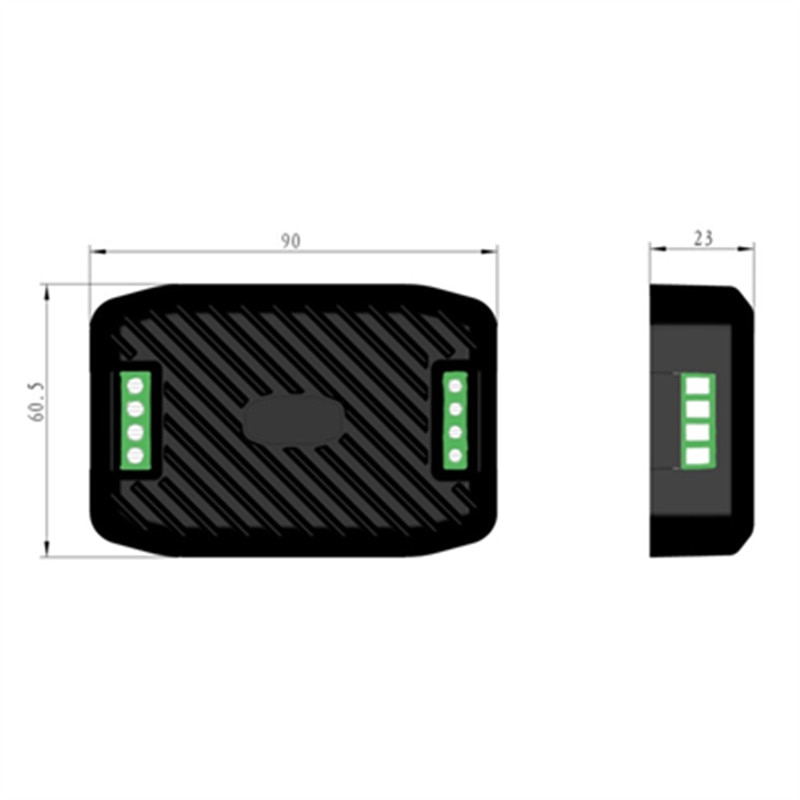 ! Medidor Digital de potencia AC de 220V 10A medidor eléctrico RS485 Modbus medidor de frecuencia Kwh medidor PZEM-014