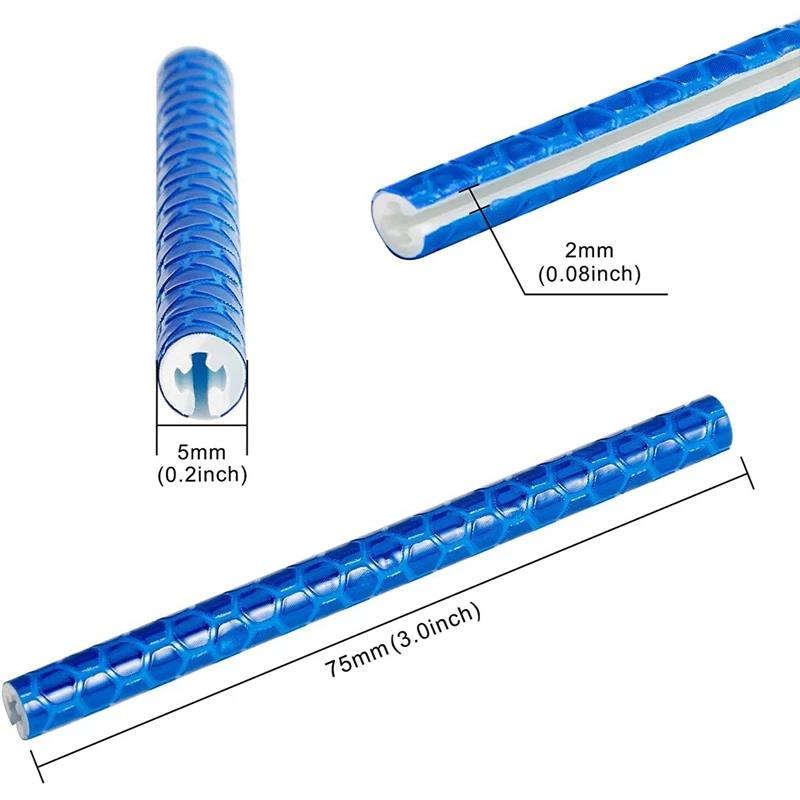 Fahrrad Rad Speichen reflektierende Aufkleber Rohr Streifen Warnleuchte DIY 7,5 cm MTB Fahrrad Reflektor reflektierende Sicherheit Kit