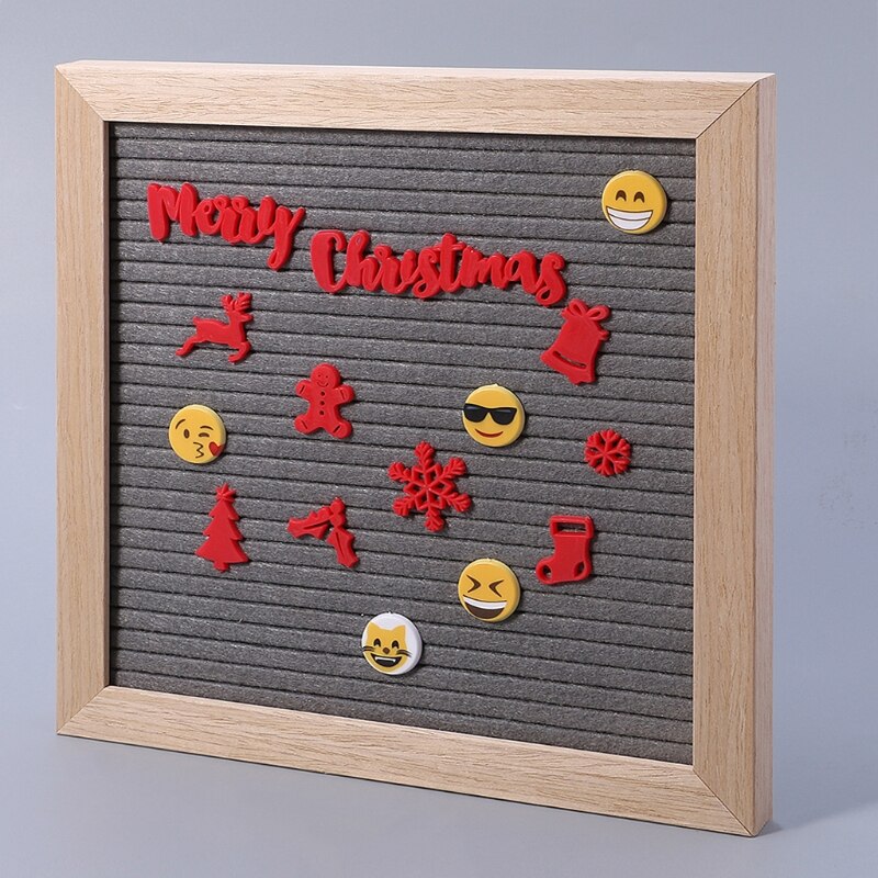 Kerst Voelde Bord Plastic Letters Voor Vilt Letters Board Voor Sign Board