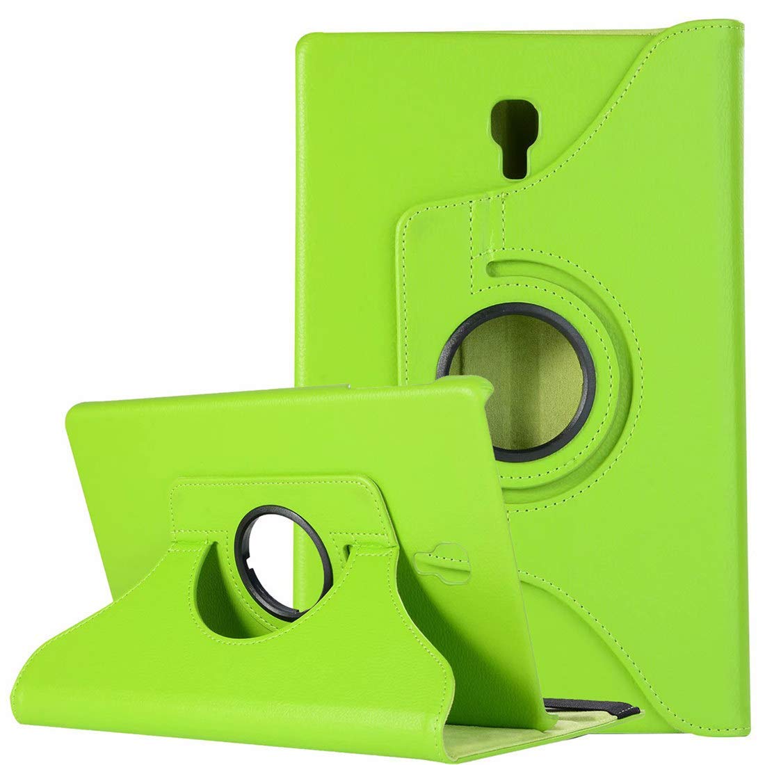 Funda de piel sintética con soporte giratorio para Samsung Galaxy Tab S4, protector de cuero sintético de 10,5 pulgadas, SM-T830, modelo SM-T835, SM-T837, grados: T830 T835 green