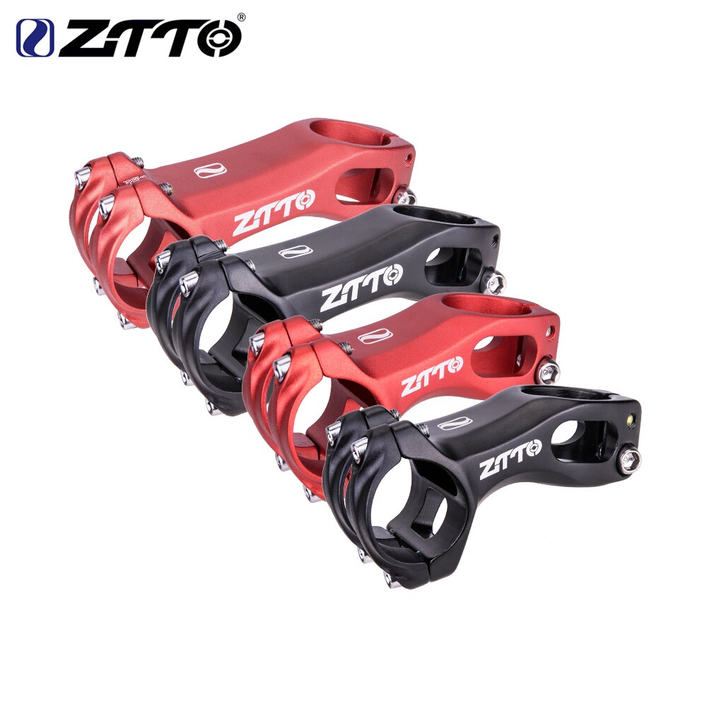 ZTTO Mountain Bike attacco manubrio angolo negativo 20 gradi 60/80mm attacco manubrio MTB Road Bike ghiaia aerodinamica attacco manubrio leggero ad alta resistenza