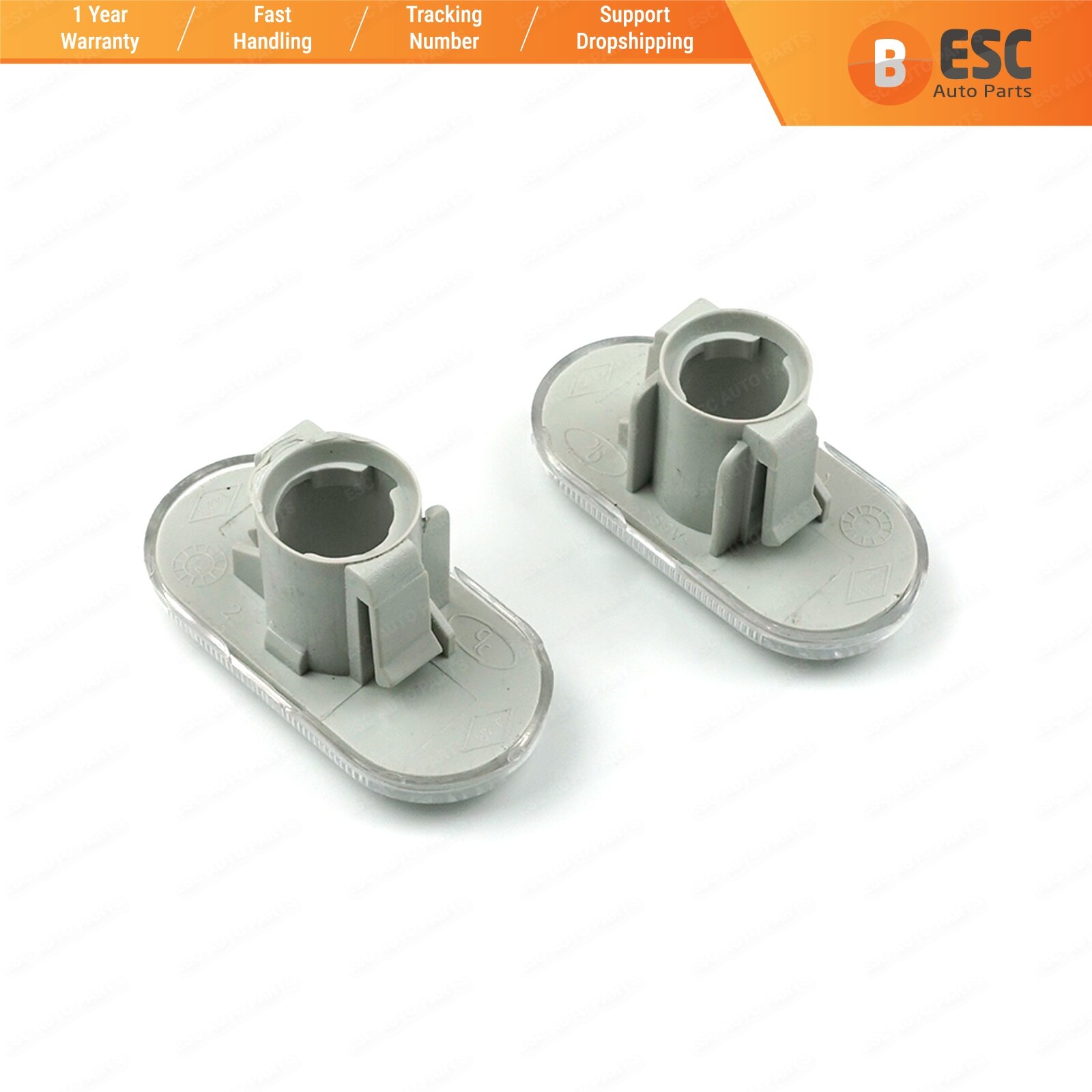 ESC ESP748 2 szt. Lampka kontrolna boczna 8200257884 dla Renault Clio 2