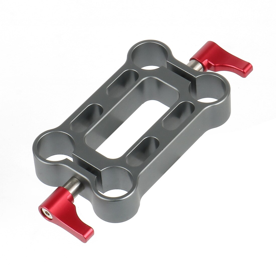 Verstelbare hoogteverhoger 4 gaten 15mm staafklemmen 30mm hoog voor 15mm rails railblok ondersteuningssysteem camera kooi verlengde connector