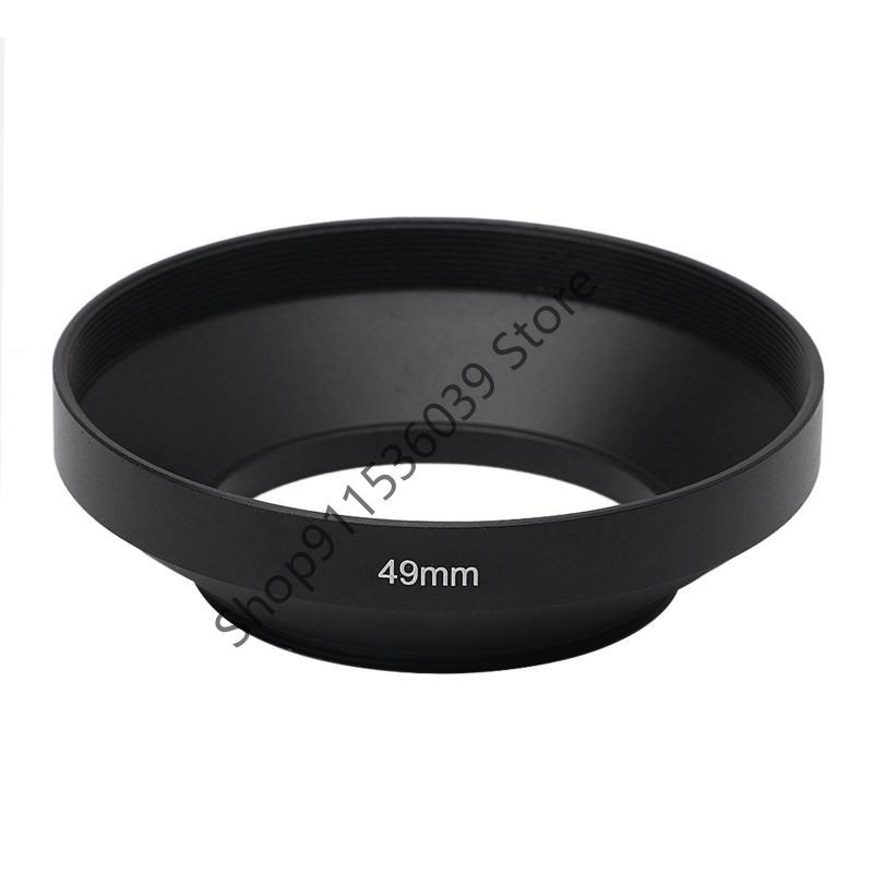 Capa de lente de metal grande angular 39mm 40.5mm 43mm 46mm 49mm 52mm 55mm 58mm 62mm 72mm 77mm 82mm proteção de lente: Marrom