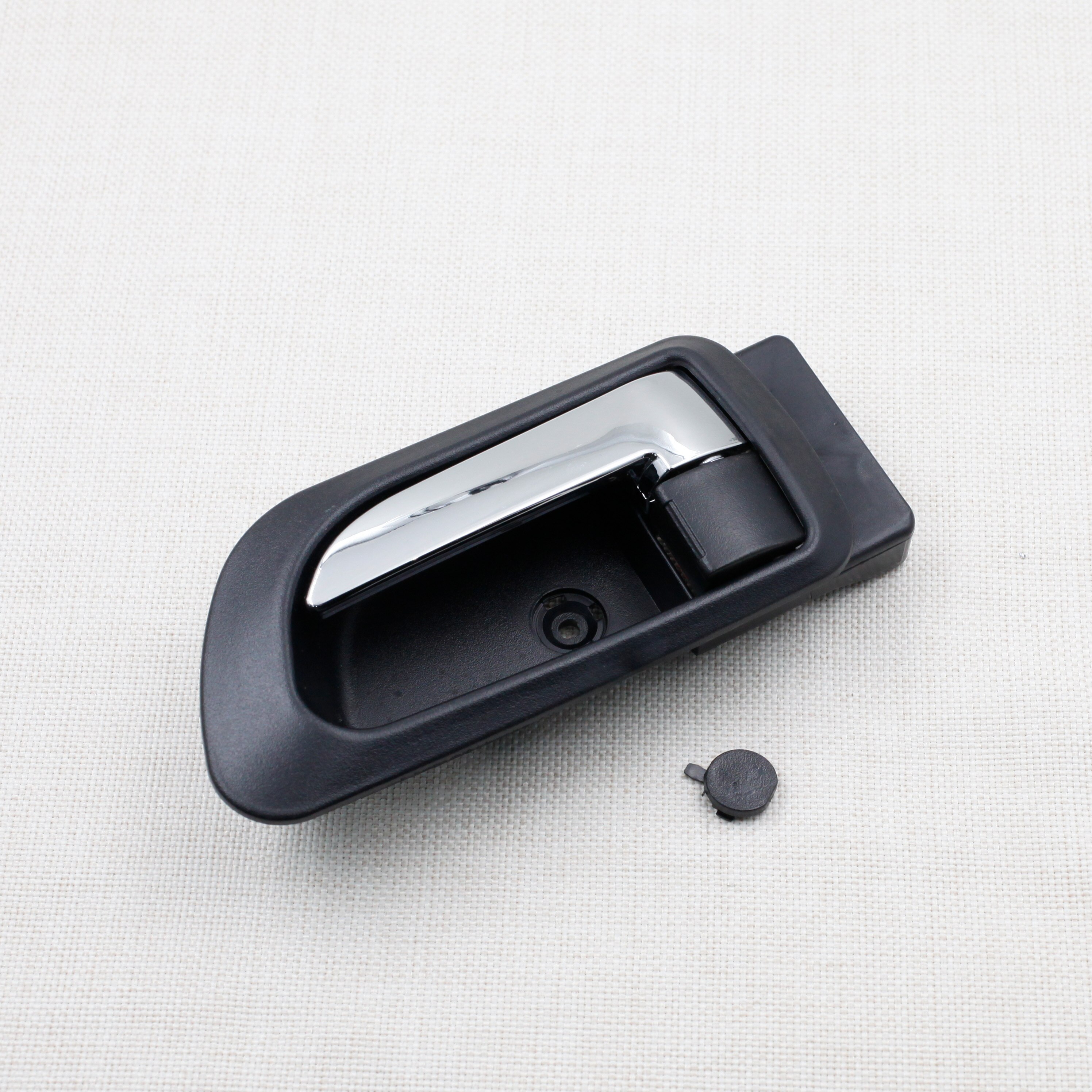 Car Inner Interior Door Handle, Inside Handles Front Rear Left Right for Great Wall Haval Hover H3 H5: left side black