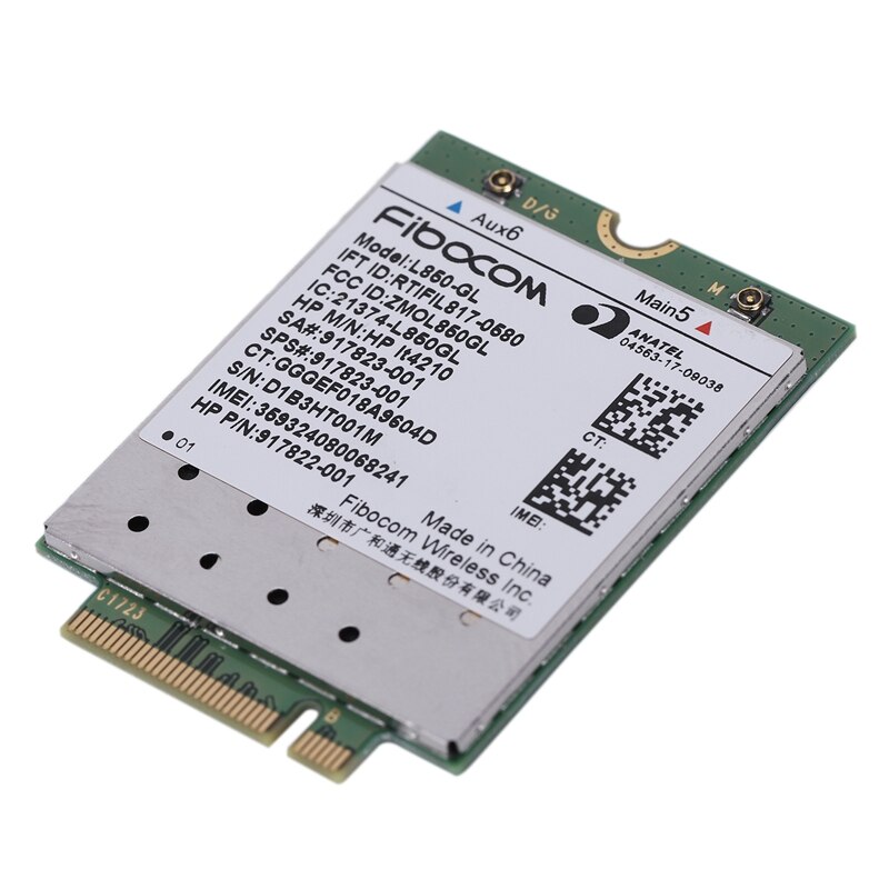 WIRCARD L850-GL LT4210 FDD-LTE TDD-LTE 4G moduł 4G SPS 917823-001 dla 430 440 450 G5 zeszyt