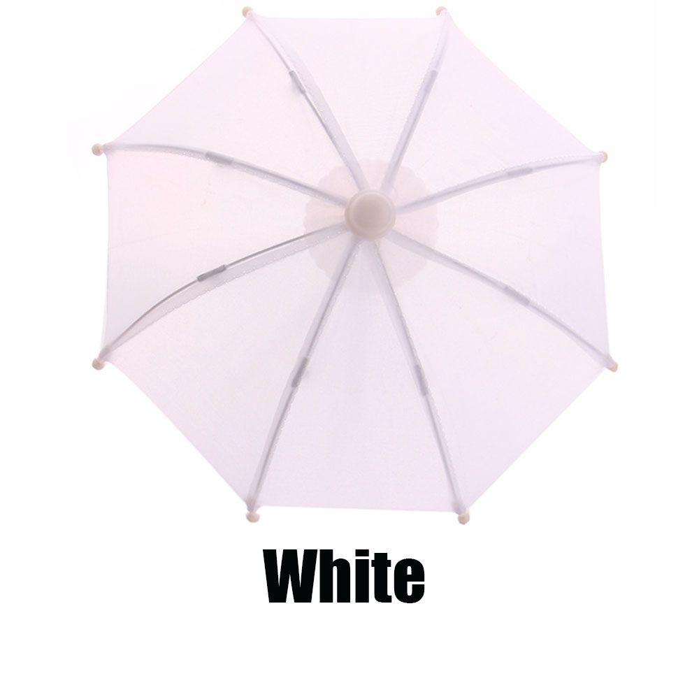 Neue Stil Bunte Kunststoff Mini Regenschirm Regen Getriebe Spielzeug Regenschirm Baby Spielzeug Mädchen Puppe Verschönerung Puppe Kleidung Dekoration: Rotwein
