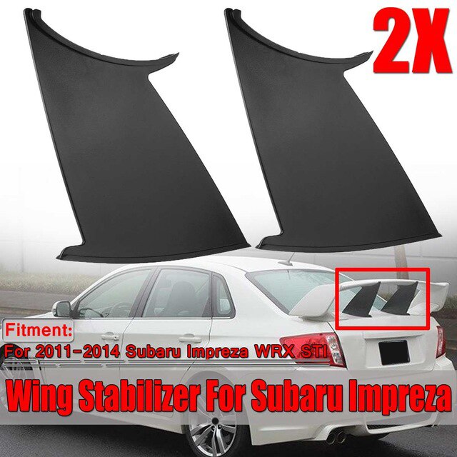 2Pcs Car Rear Spoiler Wing Rear Stabilizer Support... – Grandado
