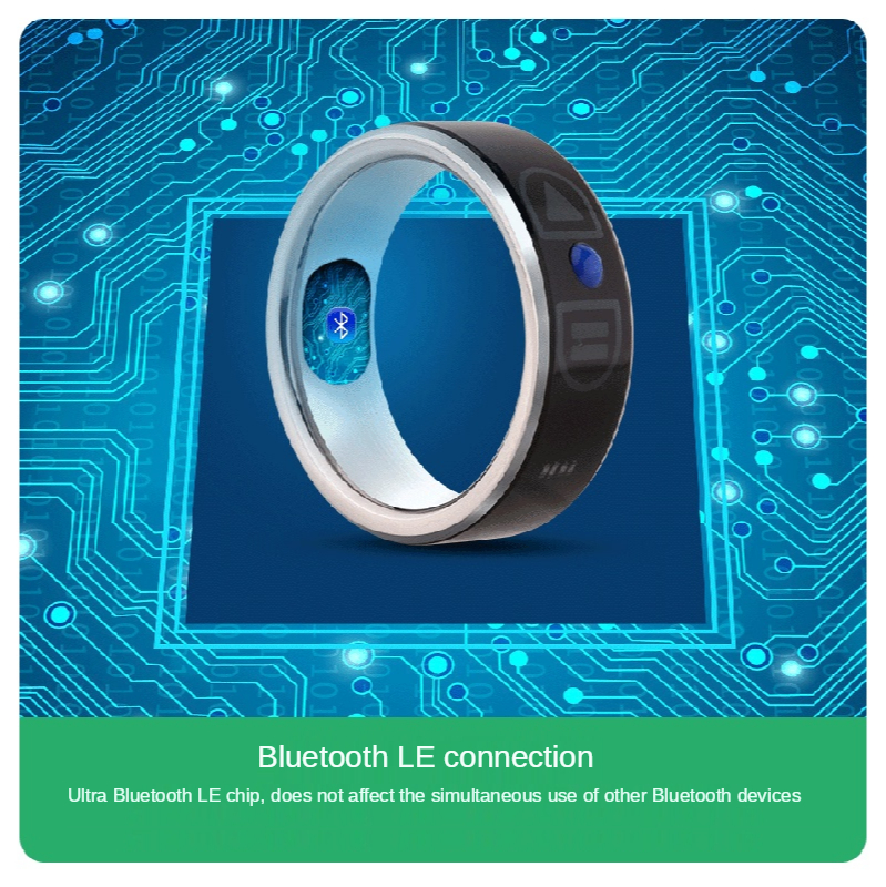 Smart Telefoon Bluetooth Ring Borstel Vibrato Video Artefact Hoge Zwart Technologie Camera Ring Android Apple Universal