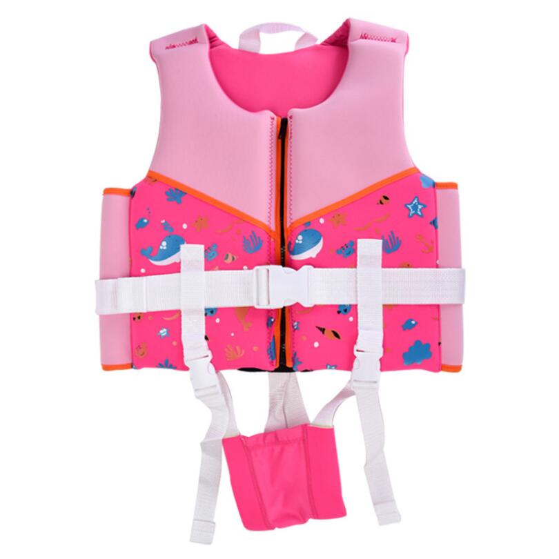 MANNER children&#39;s buoyancy vest foam buoyancy suit non children&#39;s life jacket: Pink / S 1.5-3Y