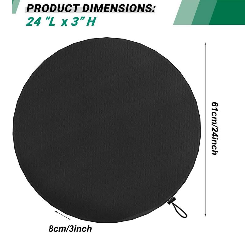 Dartscheiben-Abdeckung, robust, 600D Oxford, wasserdicht, schützend, für Höhle Außenbereich, Innenbereich, Dartscheibe, Staubschutz für 24-Zoll-Dartscheibe ﻿