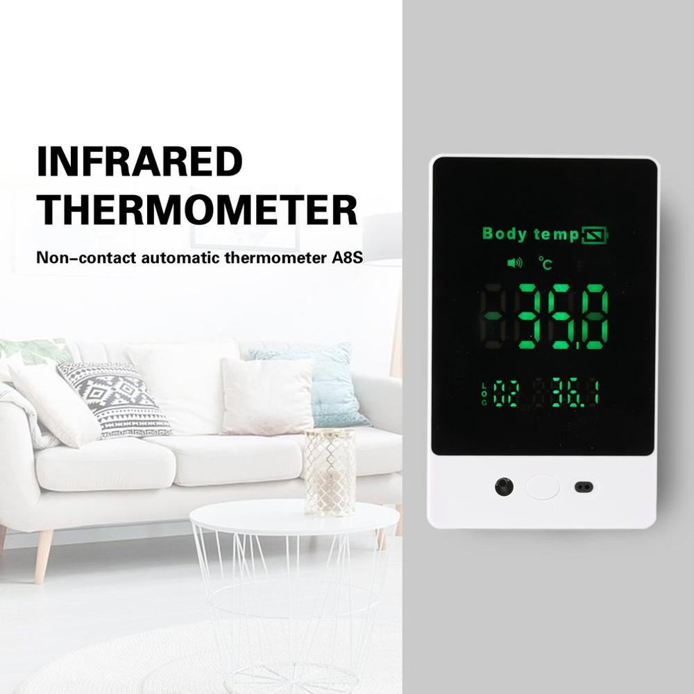 A8S K3X Non-contact Infrared Thermometer Automatic Infrared Thermometer High Precision Measures Body Temperature Fast Ship