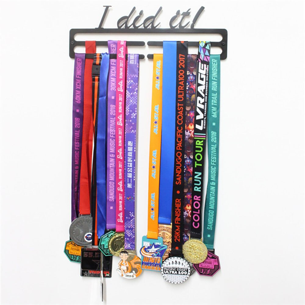 Medal Hanger Swim Gymnastics Souvenirs Wall Decoration Medal Hanger Rack Display Metal Marathon Kids Sports Medals Stand: Default Title