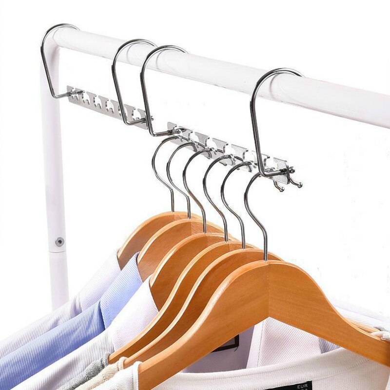 Clothes Hanger Clothing Organizer Cabinet Clothes Closet Hangers Save Space Metal Drying Rack Hanger Drying Storage Rack