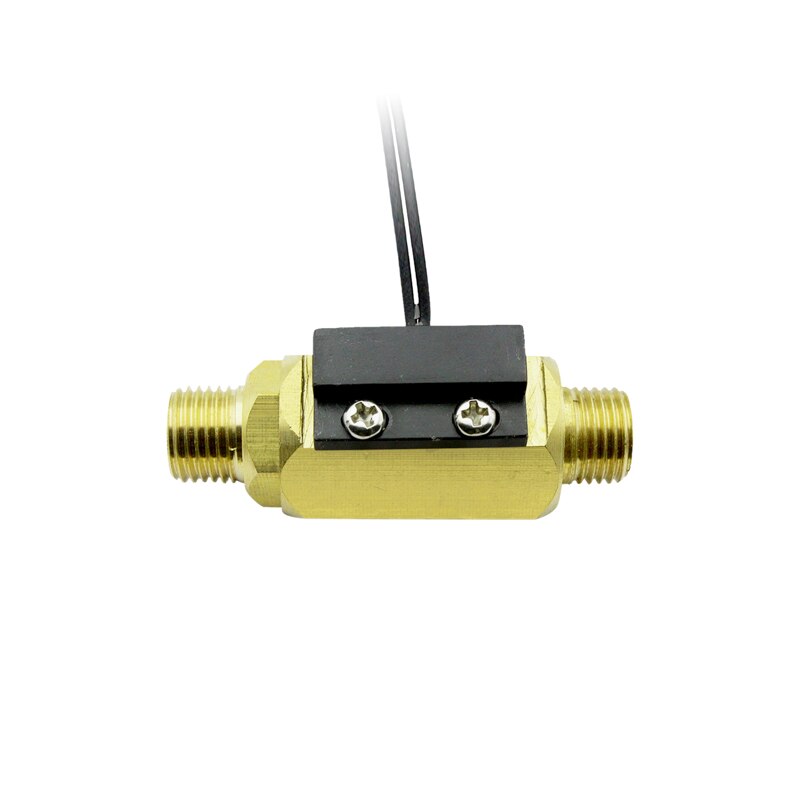 G1/4" Male Thread Two Cables Water Flow Meter Sensor Reed Switch Magnetic Water Flowmeter Water Flow Switch SEN-CL41W