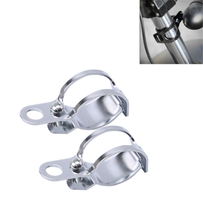 Support de clignotant de moto Code d'installation support de lampe 2 pièces/ensemble de pièces de moto de support de lampe d'installation