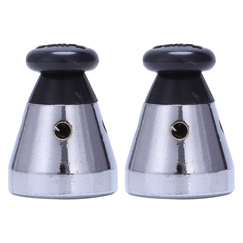 Pressure Cooker Relief Jigger Valve 1.5 Inch High 2Pcs Black: Default Title