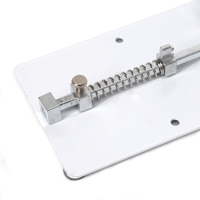 1pc rostfria mobiltelefon pcb fixturer reparera kretskort hållare universell grossist