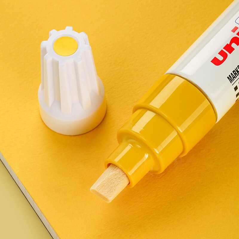 Uni PX-30-marcador de pintura permanente, 7 colores disponibles, 8,5mm, Pintura de coches, bolígrafo de firma de boda, 1 Uds.