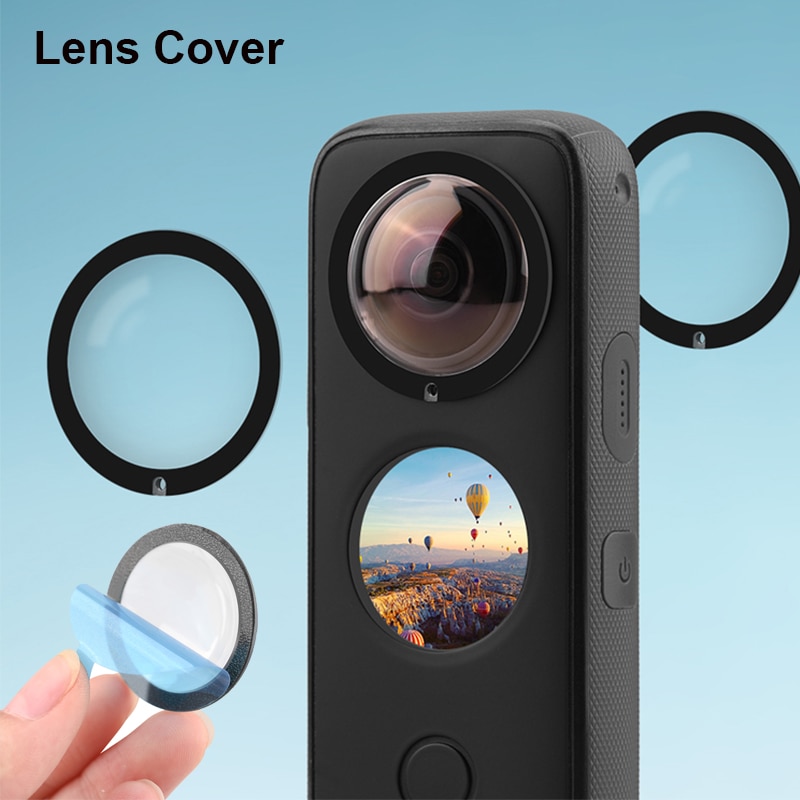 Objektiv Abdeckung Für Insta360 EINE X2 Objektiv Schutz Kappe Körper Abdeckung Schutzhülle Panorama Kamera Zubehör Für Insta360 Eine X2 Silikon fallen