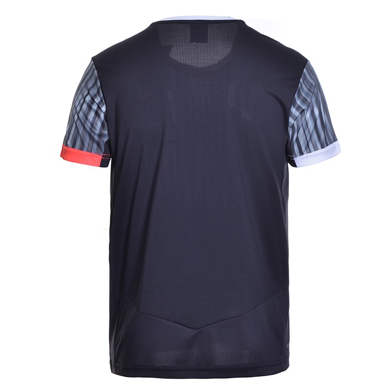 Camisetas de bádminton li-ning transpirables para hombres, camisetas livianas de competición, Top Comfort LiNing, Camiseta deportiva AAYM147 CONF17