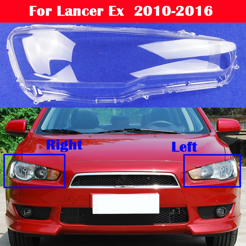 Transparante Lampenkappen Lamp Shell Voor Mitsubishi Lancer Ex Alle Auto Koplamp Shell Cover Voorkant Koplampen