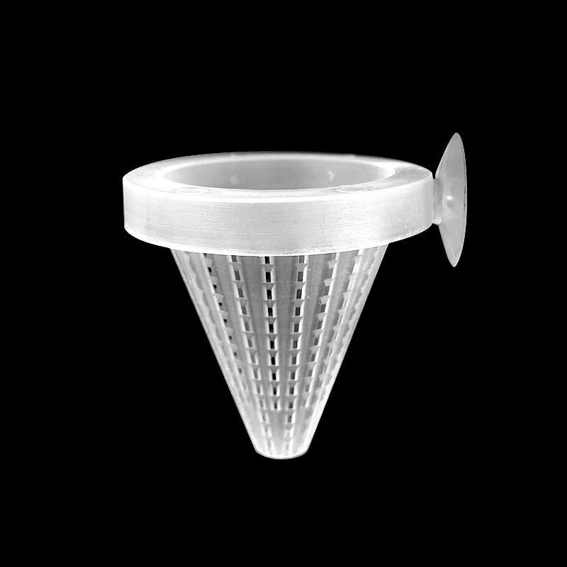 Aquarium Kegel Red Worm Feeder Transparent Fisch Ta Produktbild-Vorschau 7