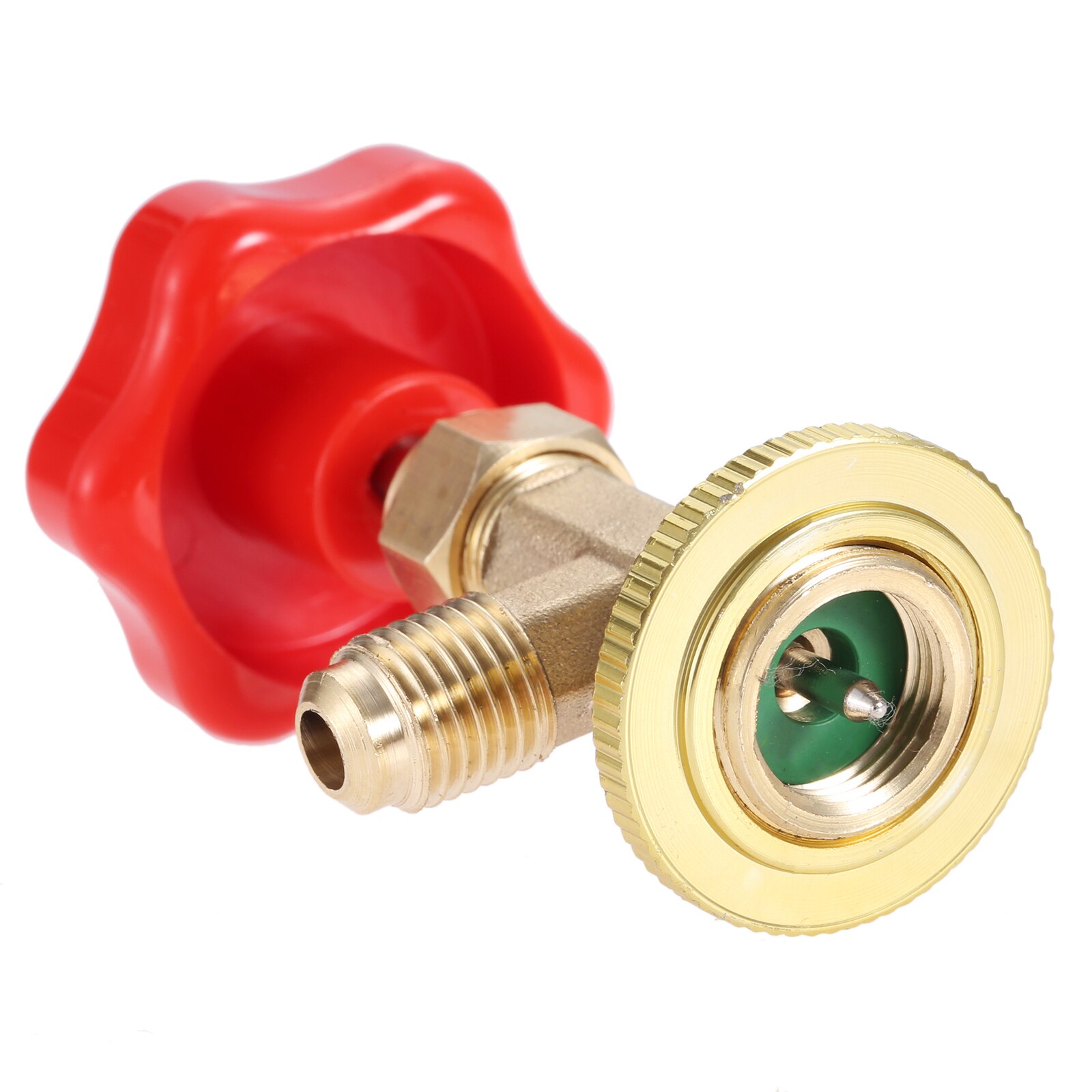 Válvula de grifo de aire acondicionado para coche, HFC-134a de carga de Gas, abrelatas de CA, R134a, M14, 1/4