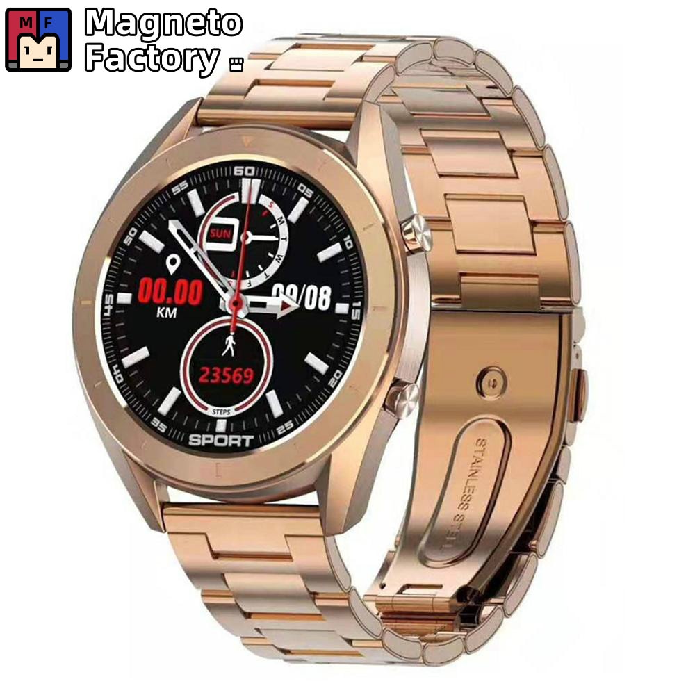 DT99 montre intelligente IP68 étanche ronde écran HD ECG détection cadrans interchangeables Smartwatch Fitness Tracker hommes