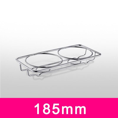 304 Stainless Steel Seasoning Box Jars Apple Shaped Salt Pepper Sugar Can Seasoning Bottle Storage Containers Kitchen Supplies: 2 grid bracket