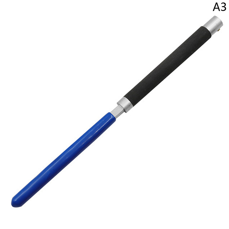 Plastic Sand Paper Clip Roll Bar Sandpaper Holder Ergonomic Convenient Manual Handle Sandpaper Rods Polish Grinding Tool: Orange