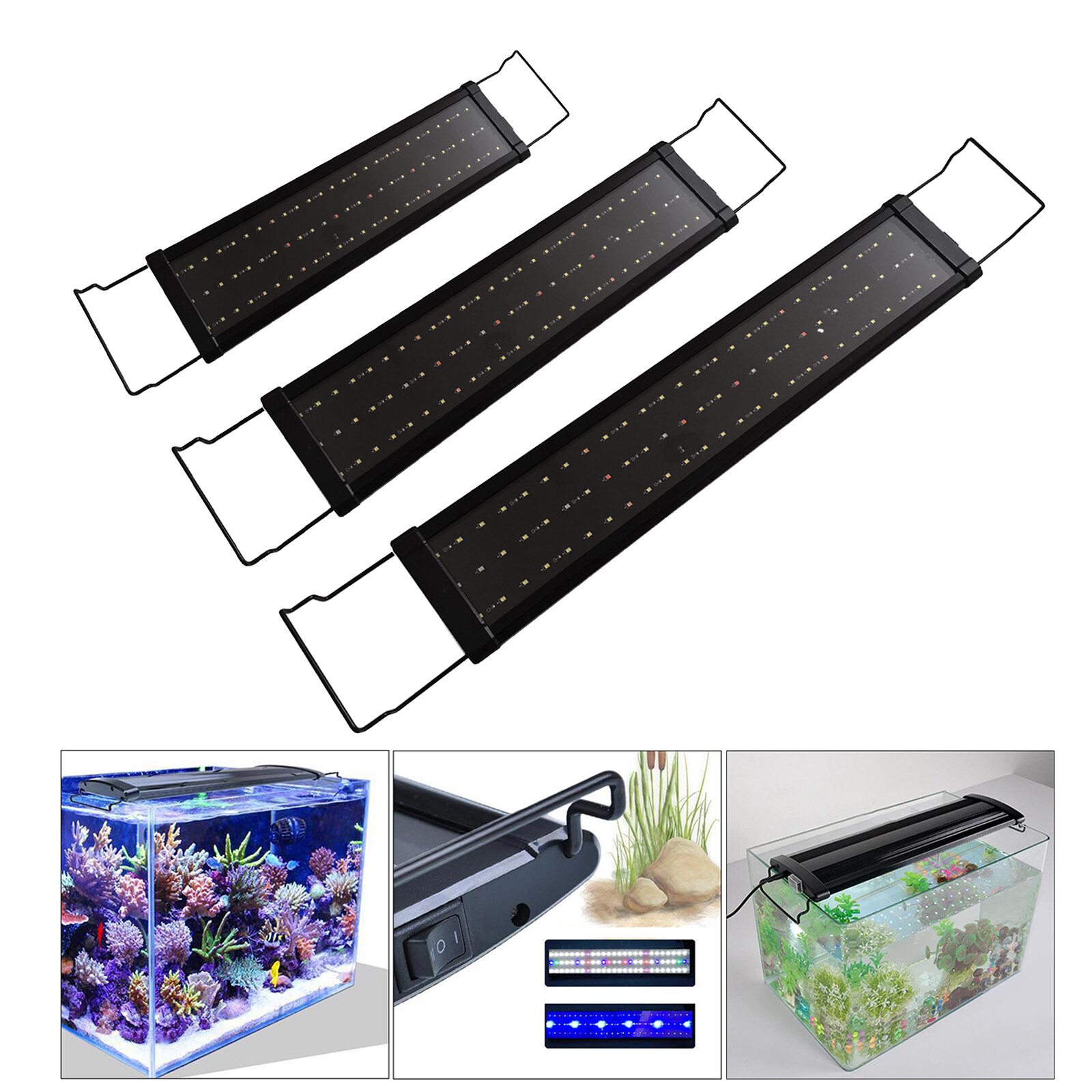 LED Aquarium Plant Light Full Aquarium Lighting Lamp for Freshwater