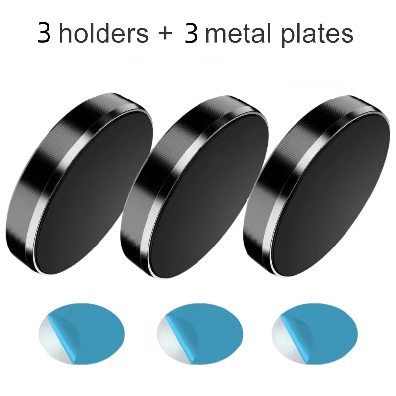 Magnetyczny uchwyt samochodowy na telefon Uniwersalny uchwyt magnetyczny na deskę rozdzielczą samochodu do iPhone'a Xiaomi Huawei Uchwyt samochodowy na telefon: Różowy