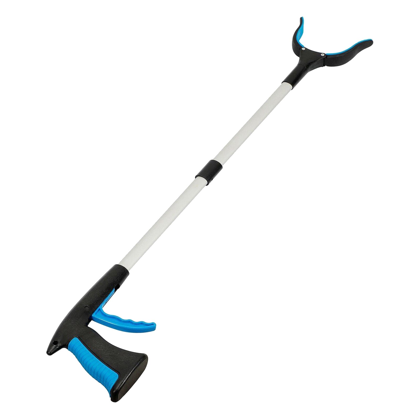 32" Stick Pick Up Tool Lightweight Hand Easy Litter Rubbish Mobility Grabber: Blue
