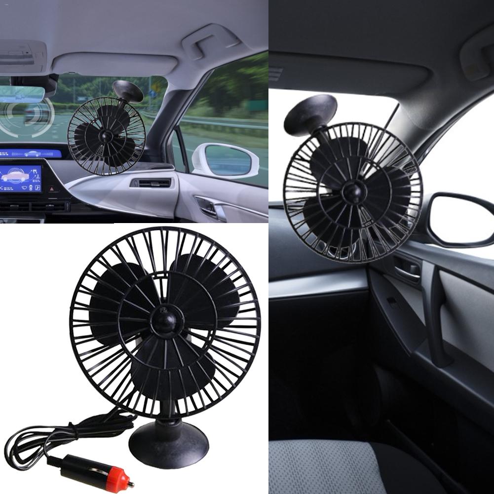 Auto Mini Ventilator Met Zuignap Ventilador Solar 12V Elektrische Ventilator Koeling Apparaat Auto Accessoires 4 Inch Aire Acondicionado solar