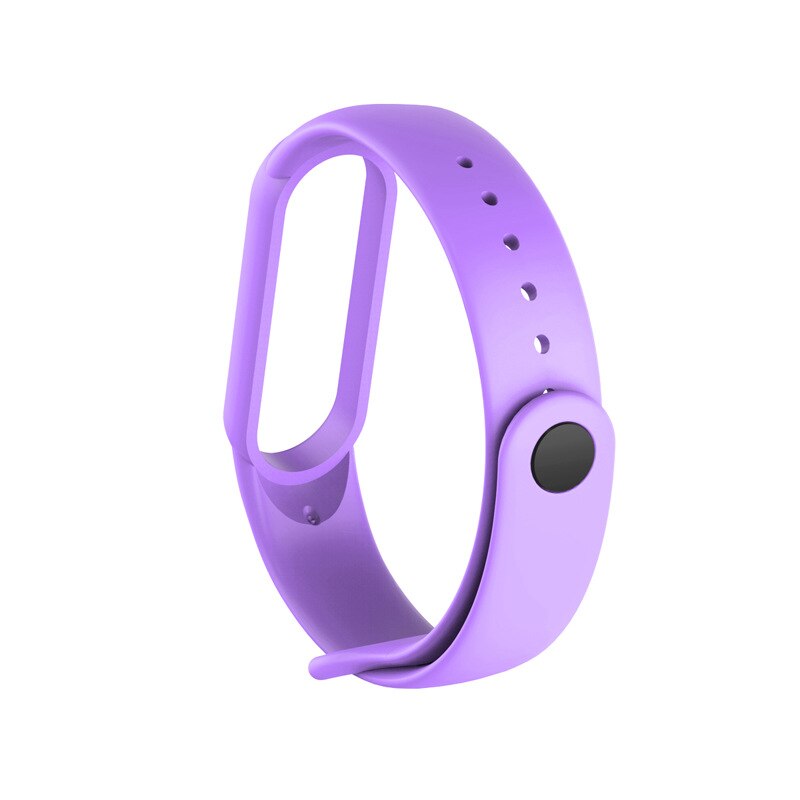 Für Xiaomi Mi Band 5 Ersatz Strap Sport Silikon Strap M5 Armband Armband Zwei-Ton Ersatz Strap 25 farbe: 12