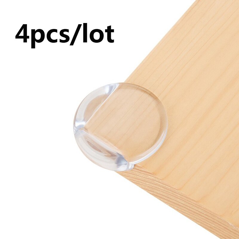 5Pc Baby Safety Cabinet Lock Strap Child Lock Child Safety Protection Children Wardrobe Safety Lock Child Proof Blocker: 4pcs Round