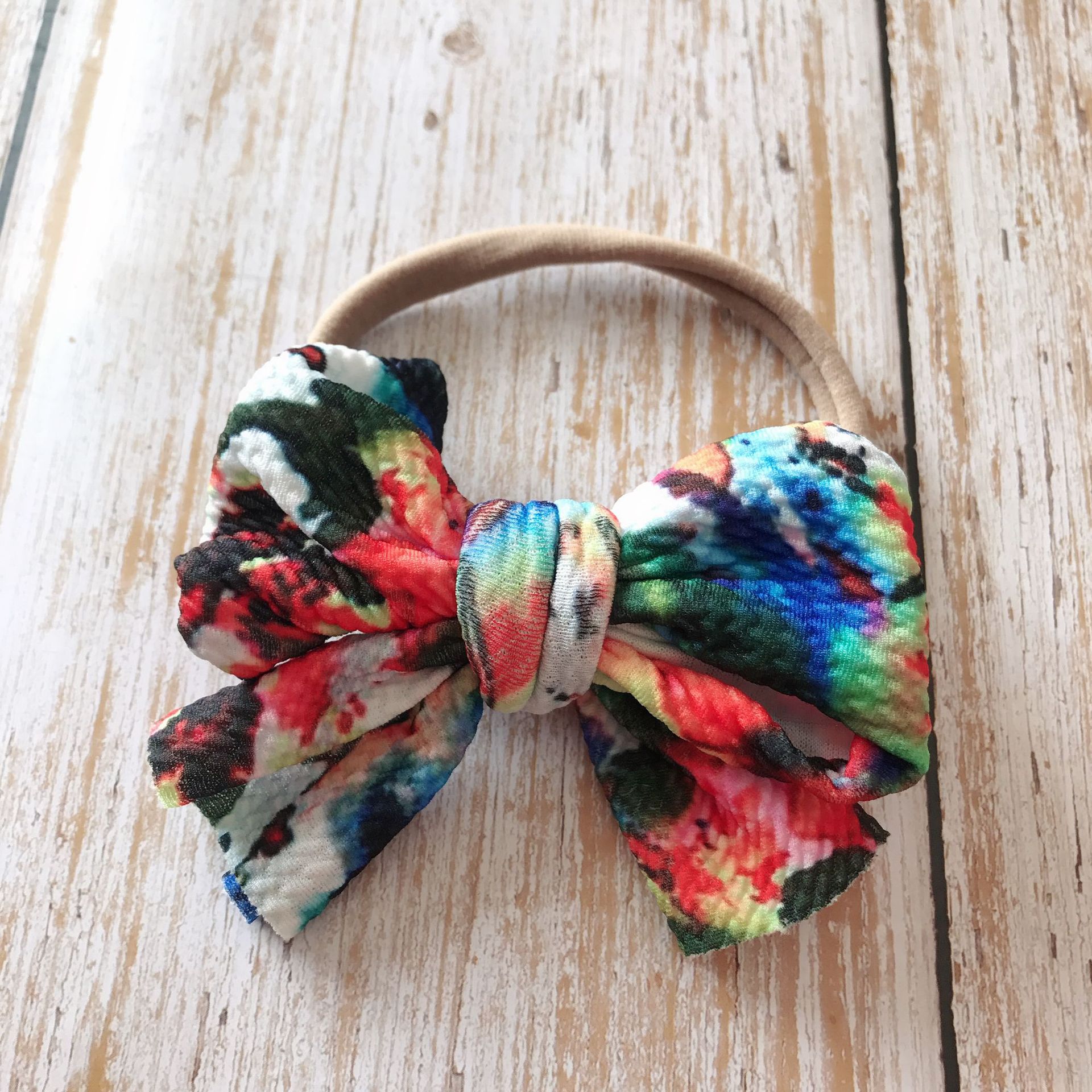Baby Stirnband Baby Mädchen Stirnbänder für Mädchen Bandeau Bebe Fille Baby HeadwrapTurban Nylon Baby BöGen Stirnband für Mädchen