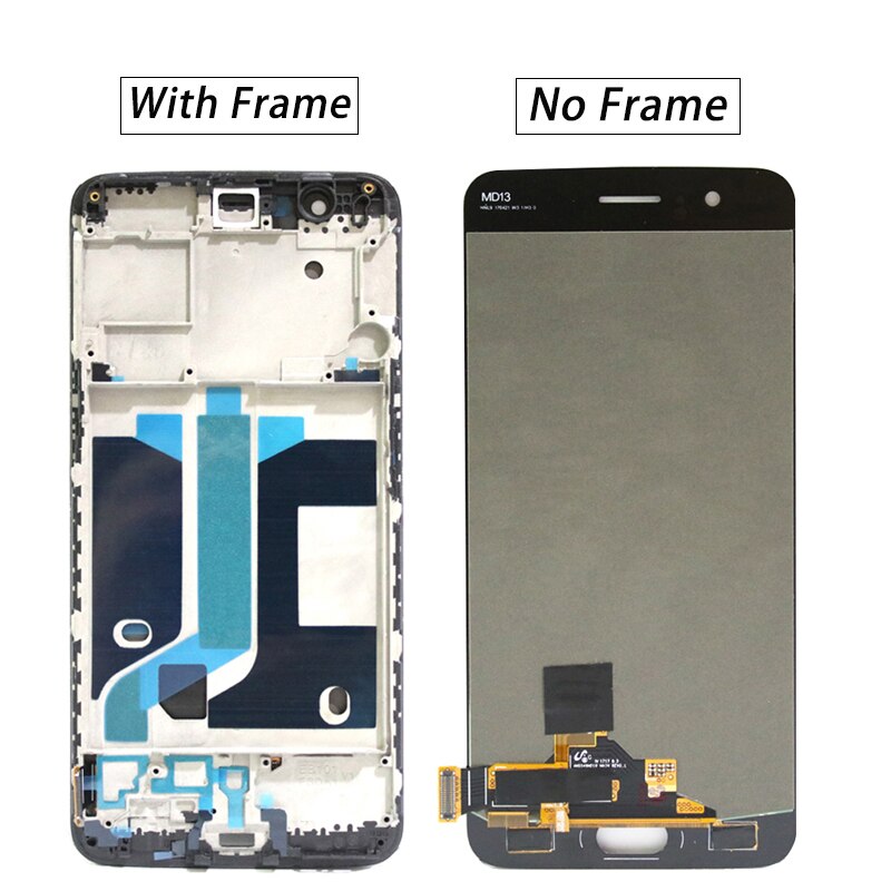 100%  original-displays für oneplus 5 lcd-displays, touchscreen-digitizer-einheit, super-amoled-display für 1+ 5 a5000 lcd-panels