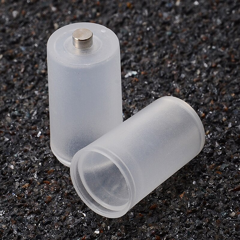 12 Stuks Aaa Naar Aa Size Cell Batterij Converter Draagbare Batterij Houder Case Switcher Voor Batterij Opbergdoos
